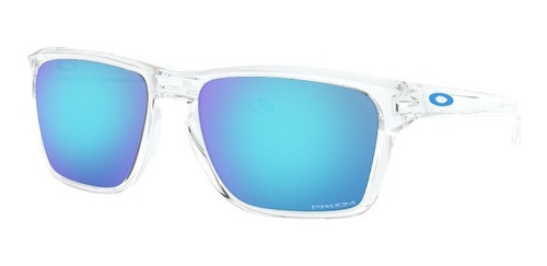 Lentes Oakley Sylas Transparente Lunas Prizm Azul Original