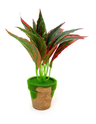 Planta Artificial Con Maceta Mod2 #90221