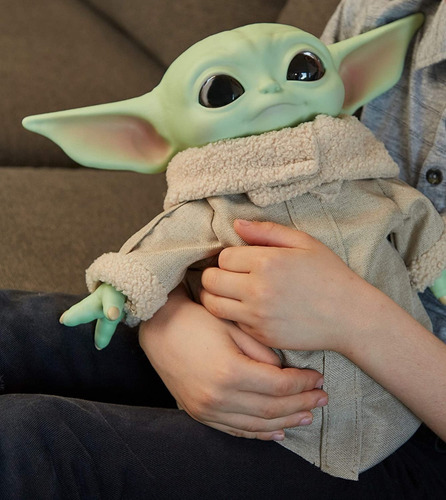 Imagen 4 de 5 de Peluche Baby Yoda The Child 30 Cm Star Wars Mandalorian Matt
