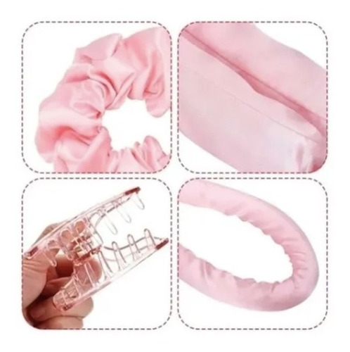 Imagen 4 de 9 de Ondulador Rizador Sin Calor Natural Pelo Accesorios