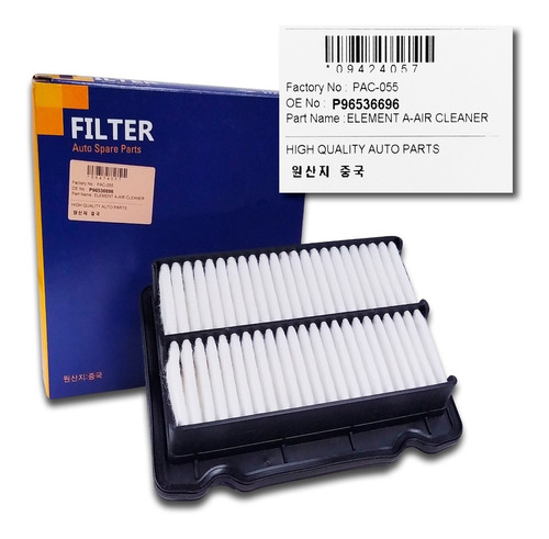 Filtro Aire Aveo 2005 2006 2007 Lt Ls Speed Orginal Gm Korea