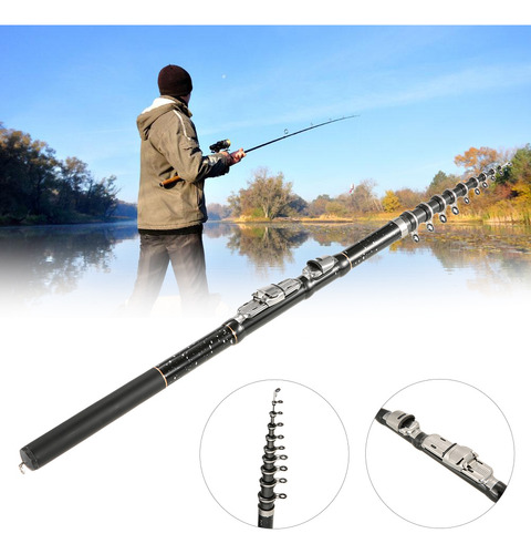 Acessório Fishing Rod Tackle Pole Fishing Carp.. 6m.. 1m