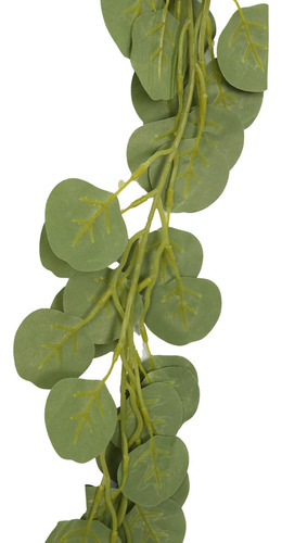 Enredadera Artificial Muro Plantas Interior Pared Color Verde Musgo