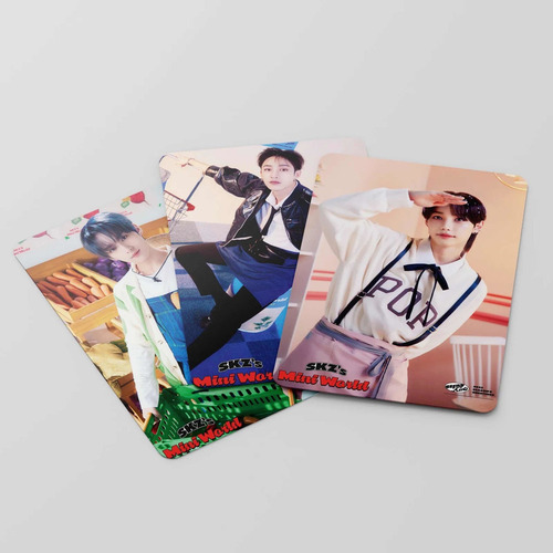 54 Photocards Stray Kids - Mini World 2023