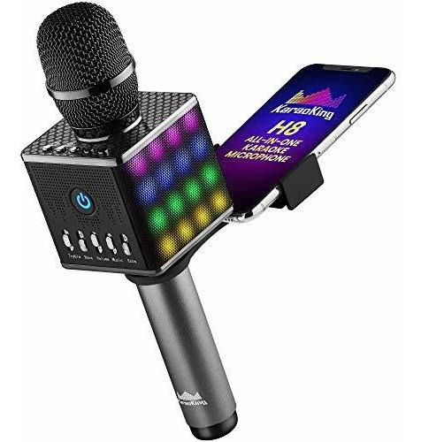 Microfono Inalambrico Bluetooth Karaoke Maquina Portatil Cd