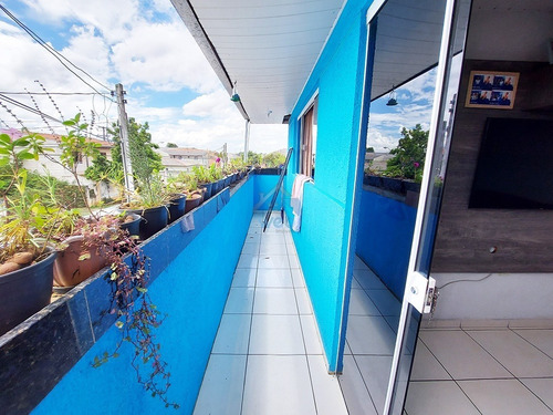 Ótimo Sobrado À Venda Com 6 Quartos, No Bairro Novo A, A Uma Quadra Da Rua São José Dos Pinhais No Sítio Cercado, Em Curtiba. - Ca01266 - 69233745
