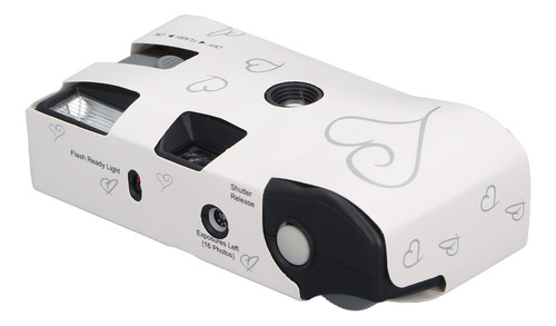 Cámara De Cine Desechable Para Bodas, Flash Retro, 27 X 35 M