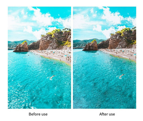 Telesin Adecuado Para Gopro Hero 5/6/7, Versión Negra, Hero6