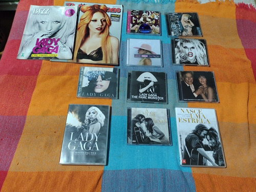 Lady Gaga (coleção Cds, Revistas E Dvds) Frete Grátis 