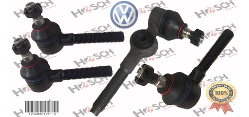 Kit 4 Terminales De Direccion Vw Sedan 1.2 1.5 68-71 