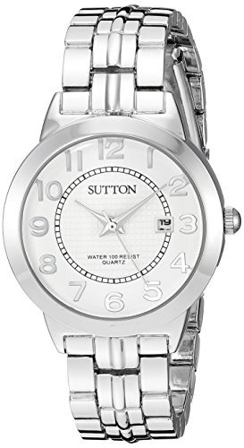 Sutton By Armitron Womens Su 1003svsv Date Function Ea