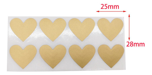 300 Piezas De Pegatinas Para Rascar Para Crear Un Dorado