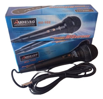 Micrófono Audesbo Alámbrico Profesional Modelo Au-102