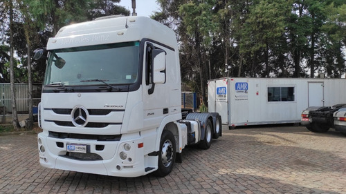 Imagem 3 de 20 de M.b Actros 2546 Ls 6x2 2015/2016, Automático Ar Condicionado