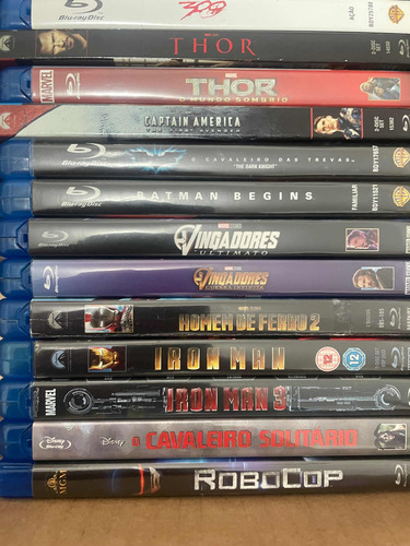 Coleção Filmes Blu-ray 53 Filmes Selecionados Com Capas