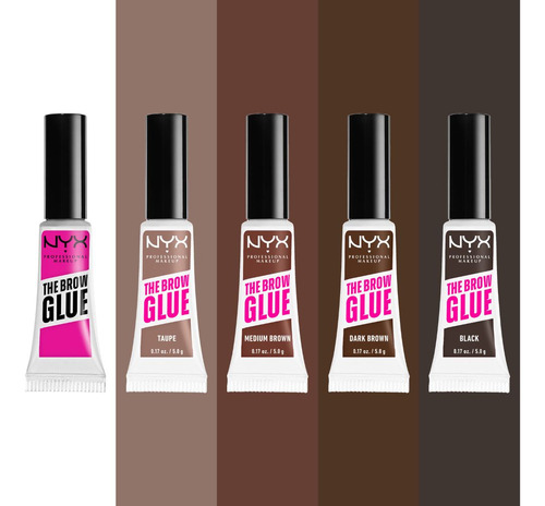 Gel Fijador De Cejas The Brow Glue Instant Styler Nyx Black