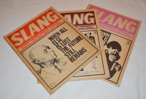 Revista Slang Inglés Lunfardo (nº 1, 5 Y 12) - José F Rojas