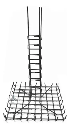 comprar Armadura Base Hierro 10mm Zapata 80x80cm + Tronco 80cm