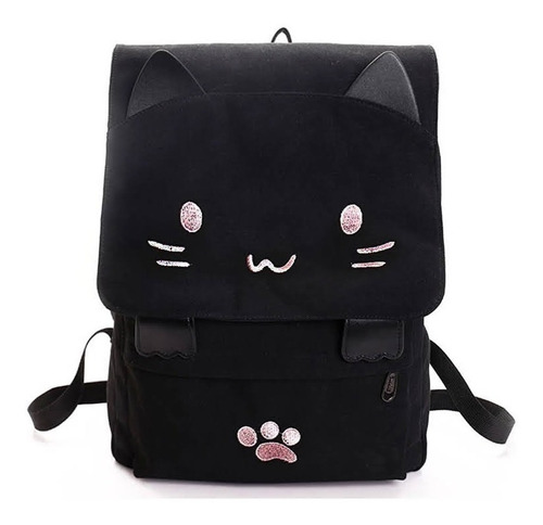 Mochila Gato Kawaii Pata De Gatito Dibujos Animados Coreanos