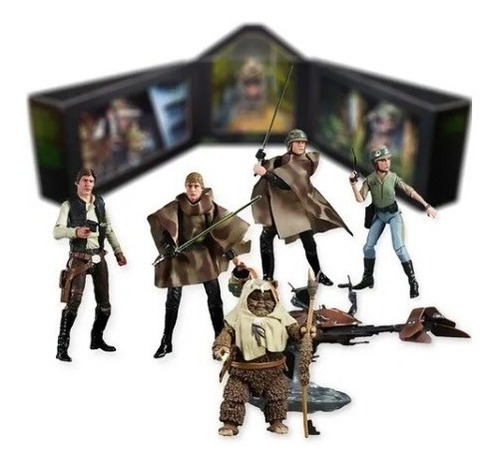 Heroes Of Endor Star Wars Black Series Luke Han Leia Paploo