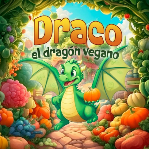 Libro: Draco, El Dragón Vegano: Libro Para Niños Encantador 