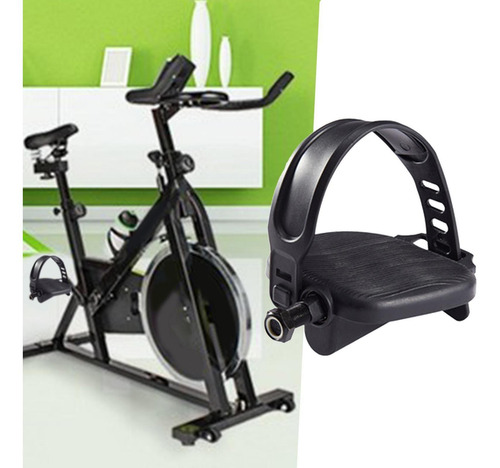 Pedais De Bicicleta Ergométrica Com Alças Fitness 1/2