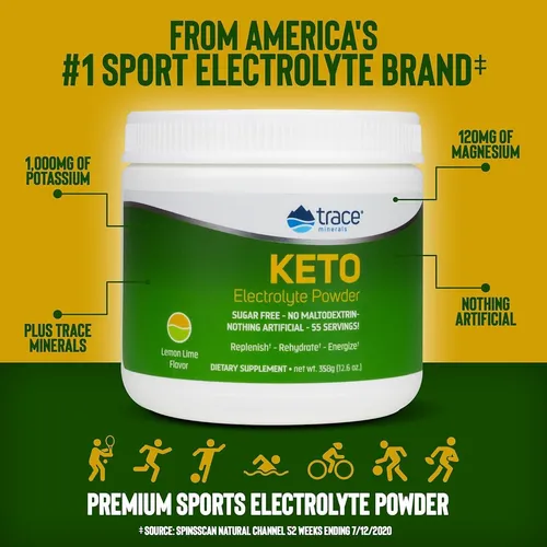 Minerales Trace Keto Electrolyte Powder - Supplemento De Sop