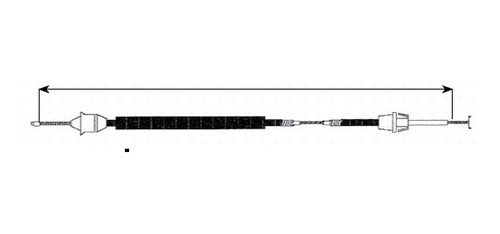 Chicote Acelerador Dodge Spirit 1989 - 1990 2.5l Cahsa