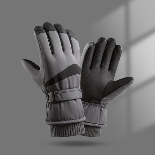 Guantes Cálidos De Invierno Con Pantalla Táctil Y Gris