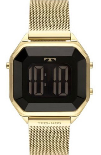 Relógio Technos Digital Feminino Dourado Bj3851aj/4p