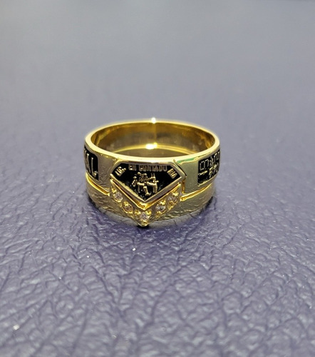 Anillo Graduación Licenciado En Contaduría 14k