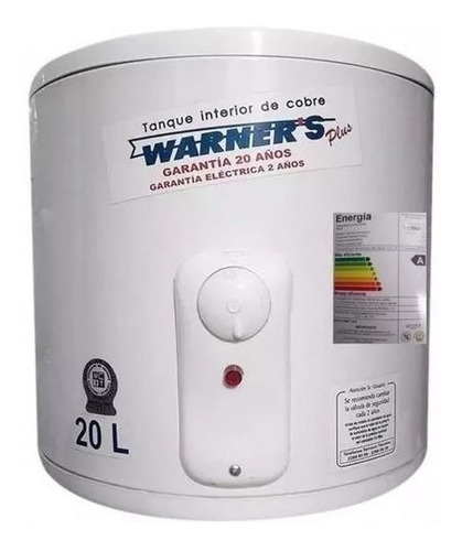 Calefon 20 Lts Cobre Warner's - Ynter Industrial 