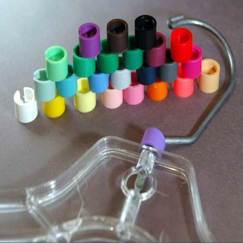 Marcadores de tamaño para colgar en blanco, 300 unidades/bolsa, color negro
