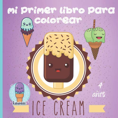 Mi Primer Libro Para Colorear 4 Años: Libro De Colorear Para