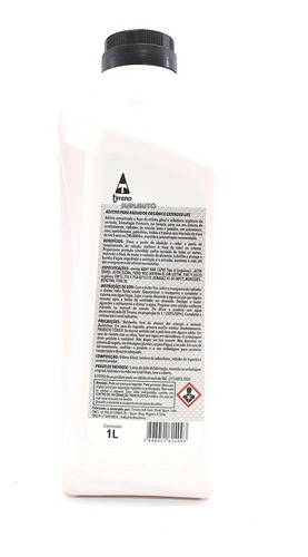 Imagem 2 de 5 de Aditivo Radiador Organico Laranja Tirreno Flu/ds/712