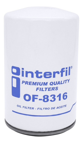 Filtro Aceite Interfil Jeep Liberty 4cil 2.8l 2005-2006