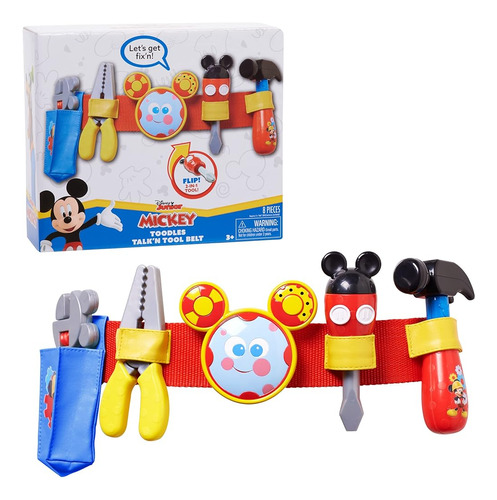 Solo Juega Disney Mickey Toodles Talk'n Toolbelt Y Los Niños