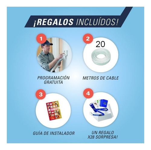 Imagen 2 de 6 de Kit Alarma Inalambrica X28 Domiciliaria Casa Regalos