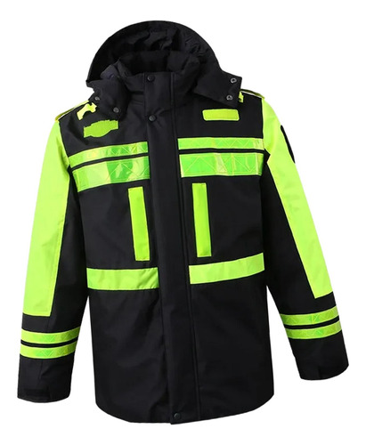 Chaqueta De Seguridad De Invierno Para Hombres Con Capucha