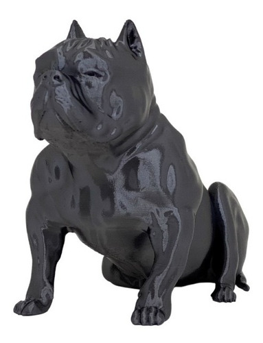 American Bully Sentado (20cm)  - Presente/decorativo