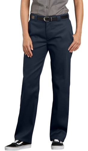 Dickies Fp774f Pantalón Gabardina Trabajo Suavizada Mujer