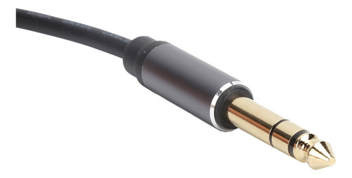 Cable Adaptador Estéreo De 1,5 M/4,9 Pies Y 6,35 Mm A Mono D