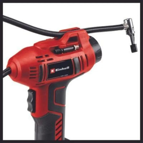 Imagen 5 de 10 de Compresor Manual Inalambrico Einhell Ce-cc 18 +carg+bat 2.5a