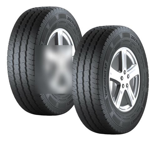 2- Llantas Vancontact Ap Continental 205/70r15 R106