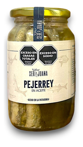 Pejerrey En Aceite Sin Conservantes - Serajuana X360gr