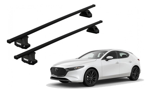 Barras Thule Mazda 3 19- Pf / Squarebar Evo