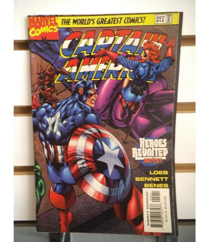 Capitan America 12 Marvel Comics Ingles