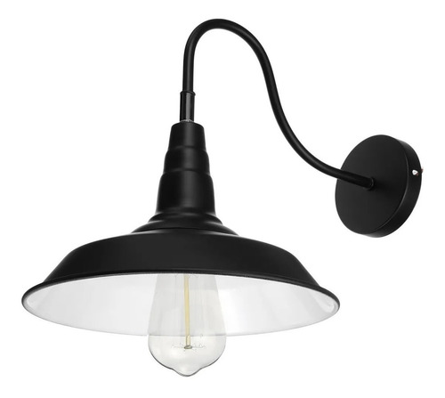 Lampara De Pared Vintage Led Campana Bell Retro 25 Cm Unilux