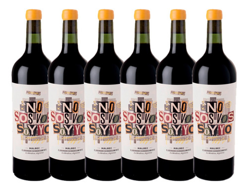 Vino No Sos Vos Soy Yo Malbec Bod. Salvador Patti X Unidad