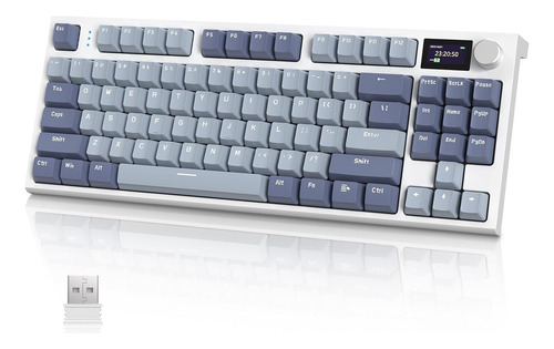 Teclado Mecanico Attack K86 Sem Fio Bluetooth/2.4g